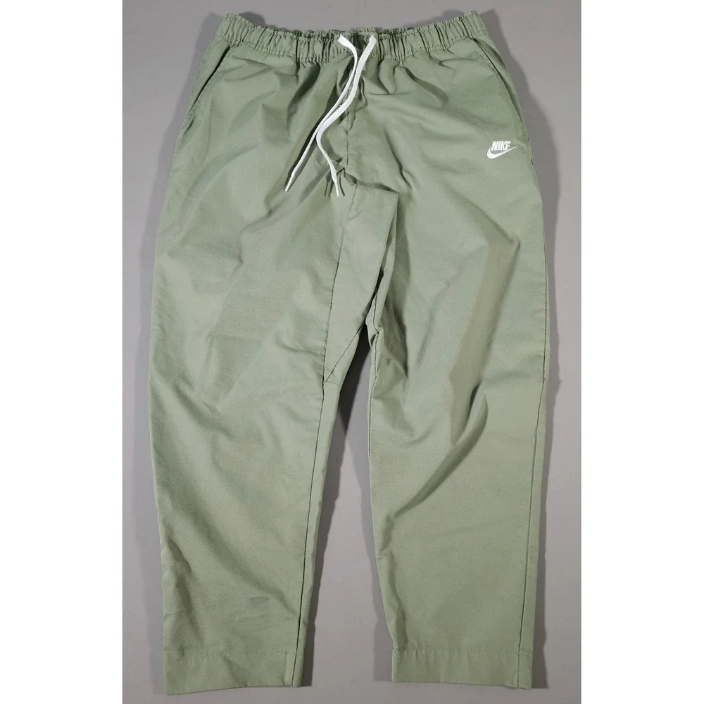 Nike Woven Pants Mens XXL Oil Green Sportswear Futura‎ Logo DX0623-386